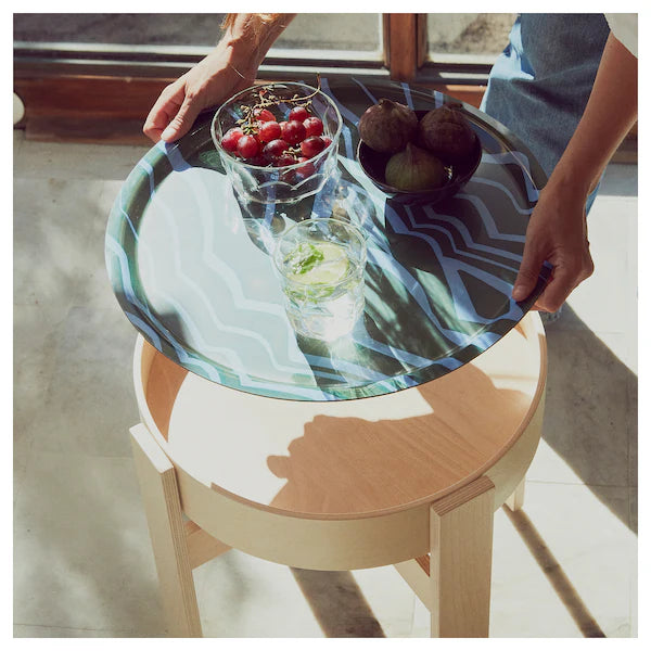 IKEA BASTUA サイドテーブル 45cm BASTUA Side table, birch veneer, 45 cm – Likea projects limited
