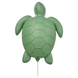 BLAVINGAD LED wall lamp, turtle/green