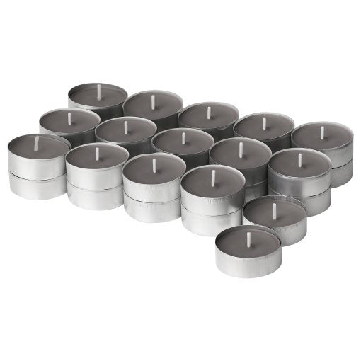 ENSTAKA scented tealight/Bonfire/30 pack, 3.5 hr