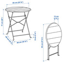 SUNDSO table/outdoor, 65 cm