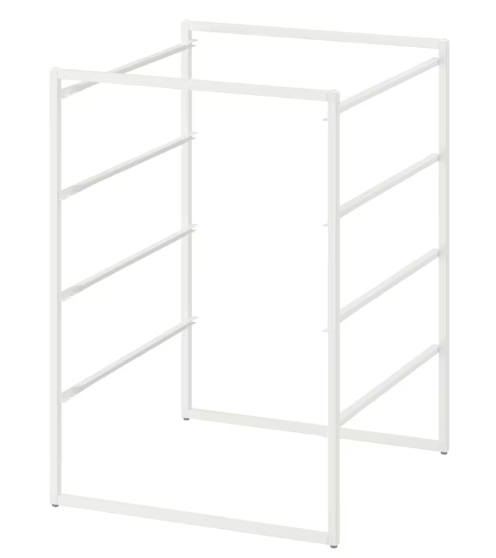 JONAXEL Frame, white, 50x51x70 cm