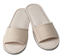 SKOVELSJÖN Slippers, beige, L/XL