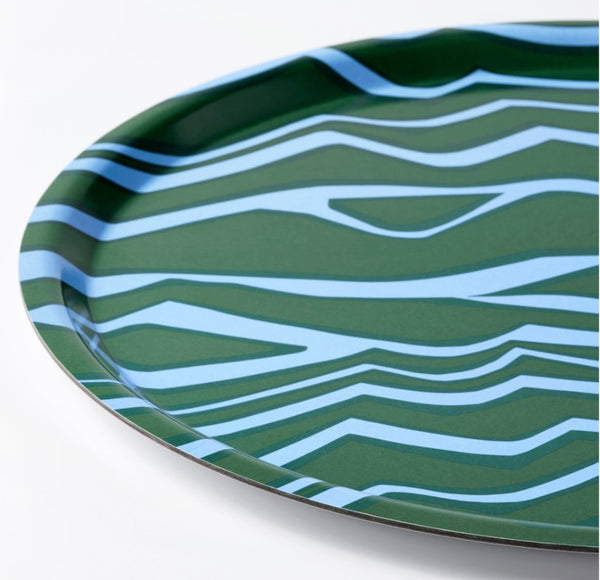 BASTUA Tray, blue/green, 43 cm