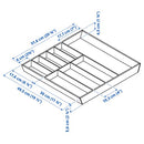 UPPDATERA cutlery tray, 52x50 cm