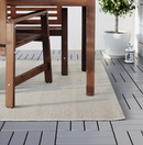 MORUM Rug flatwoven, in/outdoor, beige, 200x300 cm