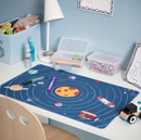 AFTONSPARV Desk pad, space/blue, 38x60 cm