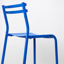 GENESÖN Chair, metal/blue