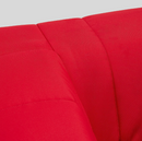 KLIPPAN Frame, 2-seat sofa, lining cloth/KLIPPAN 2-seat sofa cover, Bright Red