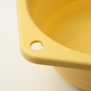 PEPPRIG Wash-tub, foldable/yellow, 27 cm