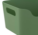 UPPDATERA Box, green, 24x17 cm