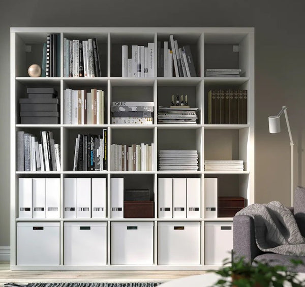 KALLAX Shelving unit, white, 182x182 cm