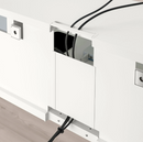 BESTÅ tv bench frame, white, 180x40x38 cm