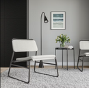 LINNEBÄCK Easy chair, Orrsta light grey