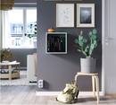 EKET Cabinet, grey-green, 35x35x35 cm
