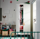 SMAGORA Shelf unit, white, 29x88 cm