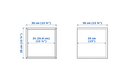 EKET cabinet unit, light grey-blue, 35x35x35 cm
