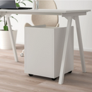 TROTTEN Drawer unit w 3 drawers on castors, anthracite