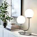 SIMRISHAMN lampshade, chrome-plated
