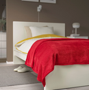 TRATTVIVA bedspread/blanket, red, 150x250 cm