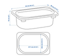 TROFAST storage box, light green, 42x30x10 cm