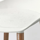 GRÖNSTA bar stool , white, 64 cm, in/outdoor