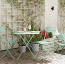 SUNDSO Folding chair, light green outdoor