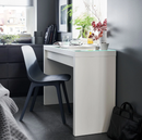 MALM Dressing table, white, 120x41 cm