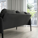 GLOSTAD 3-seat sofa, Knisa dark grey
