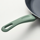 HEMLAGAD 6-piece cookware set, non-stick coating light grey-green/grey