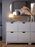 SIMRISHAMN lampshade, chrome-plated