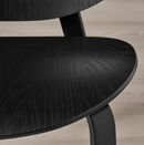 FRÖSET Chair, black stained oak veneer