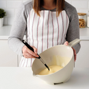 VISPNING mixing bowl, beige, 3 l