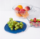 SUMPCYPRESS glass serving bowl, glass, 2 piece