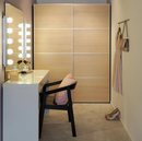 MALM Dressing table, white, 120x41 cm