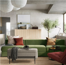 VALTORP Bench, with storage/Viarp beige/brown, 103 cm
