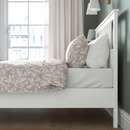 HEMNES Bed frame, white stain, 180x200 cm/LUROY/SKORVA