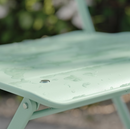 SUNDSO Folding chair, light green outdoor