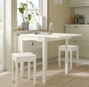 HAUGA Stool, white
