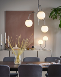 SIMRISHAMN lampshade, chrome-plated