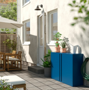 SUNDSO Cabinet, dark blue outdoor/indoor, 60x35x86 cm