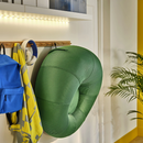 BRÄNNBOLL inflatable gaming lounge chair, high-gloss green