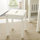HAUGA Stool, white