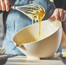 VISPNING mixing bowl, beige, 3 l