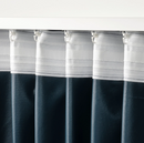 ROSENMANDEL blackout curtain, 1 pair, dark blue, 135x300 cm, room darkening, polyester