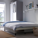 ÄLVDALEN 3-seat sofa-bed, Knisa grey-beige
