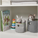 LEN box set of 2, green-light gray