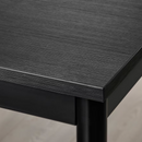 SANDSBERG Table top, black, 67x67 cm/SANDSBERG Underframe for table top, black, 67x67x73 cm