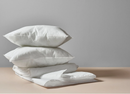 SKÖLDBLAD low pillow, white, 50x60 cm, multi position