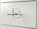 HELMER storage unit, white, 28x69 cm