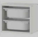 TROFAST Wall storage, white, 34x21x30 cm